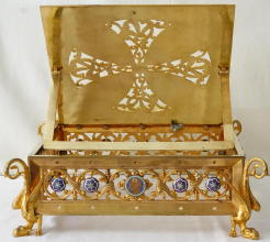 9123 Antique French Missal Stand